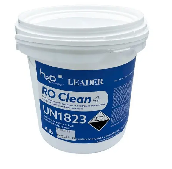Cleaner, RO Clean Powder – 4 lb (Membrane Cleaning, UN1823) 