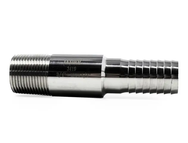 [ADPT-SSB-MPT-1.25] Adapter, Stainless Steel Barb x MPT – 1-1/4" 