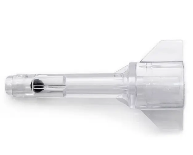 [SPT-ADPT-LDR-CV-5/16CLR] Spout Adapter, Leader Check Valve – 5/16" Clear 