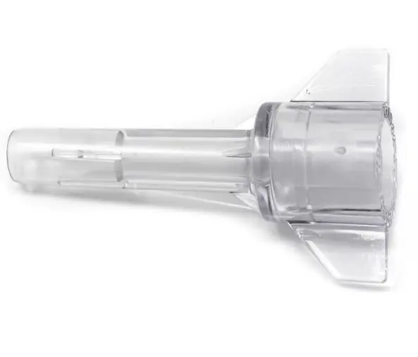 [4116] Spout Adapter, Leader – 5/16" Clear