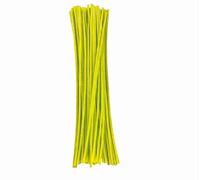 [3203F36Y] Drop Line, Pre-Cut Yellow Flex – 5/16" × 36"