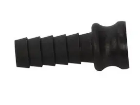 Camlock Adapter – Male Barb × Male Coupling, 1" (Polypropylene) 