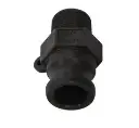 Camlock Adapter – MPT × Male Coupling, 1-1/4" (Polypropylene)