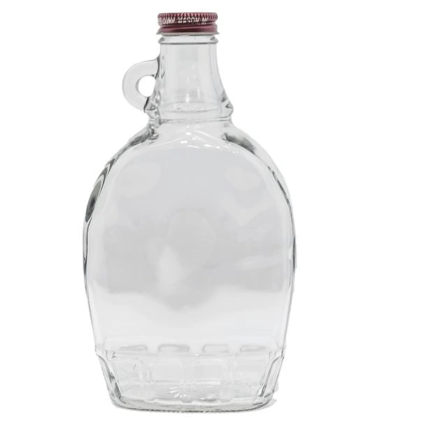 Glass Bottle – 12 oz Flat (28mm)