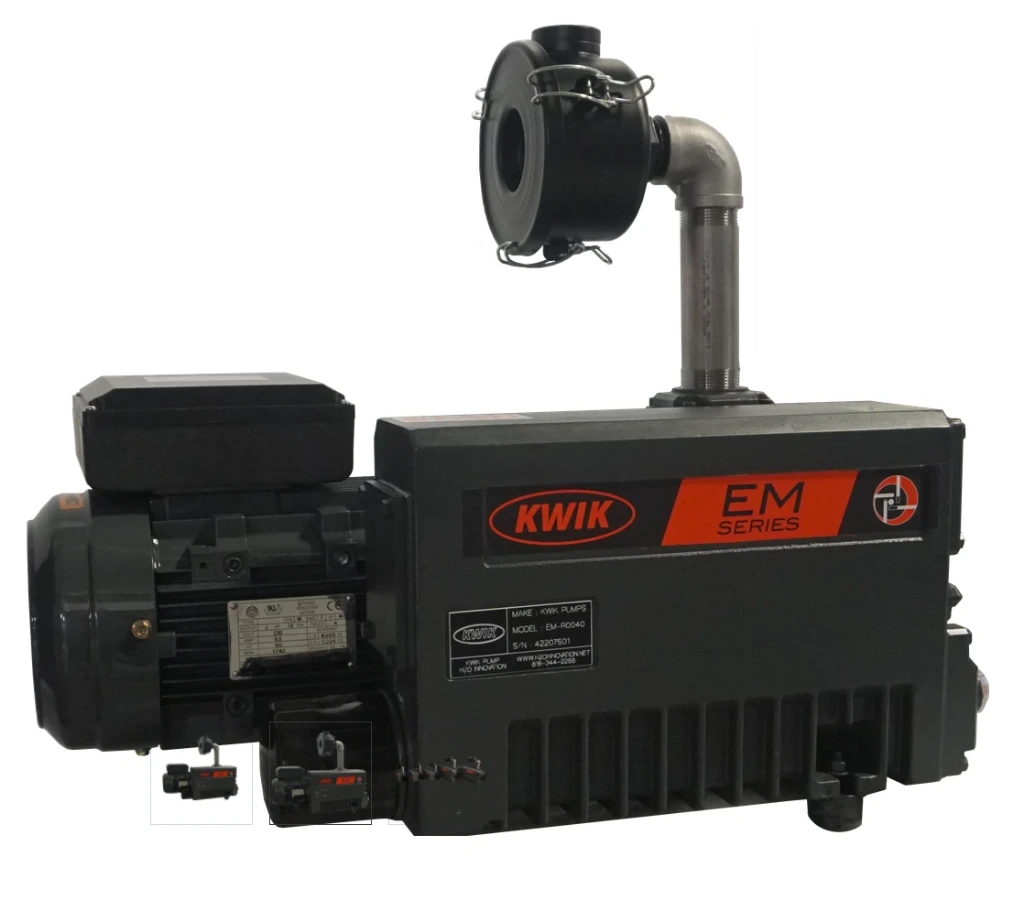 Vacuum Pump, KWIK - Rotary Vane – 2HP 220V