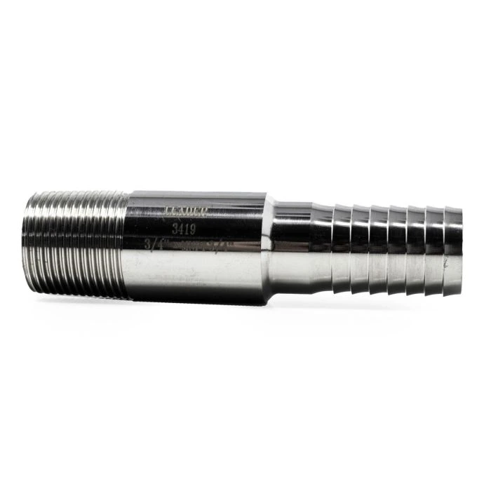 [ADPT-SSB-MPT-1] Adapter, Stainless Steel Barb x MPT – 1" (H2O Leader)