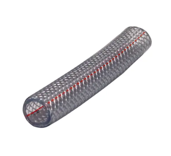 Hose, Clear Braided – 1" ID × 1-1/2" OD