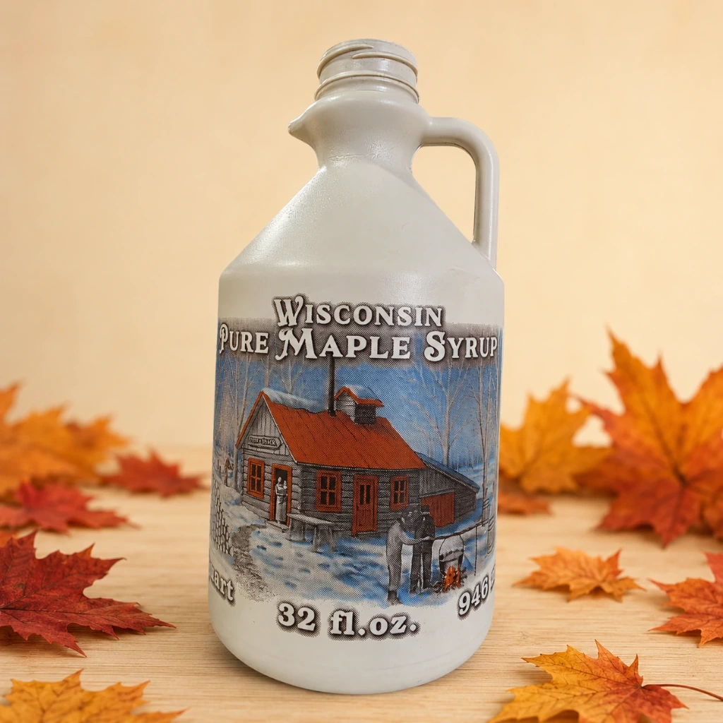 [PB-Q-32-WI] Plastic Bottle – Quart, 32 oz (WI Label)