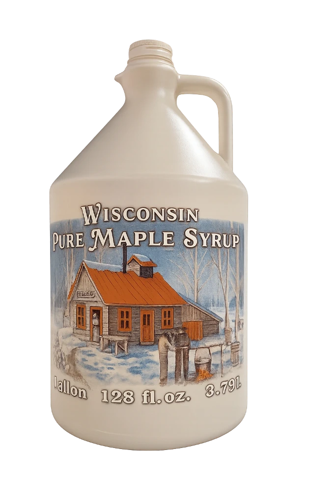 Plastic Bottle – Pint, 16 oz (WI Label)