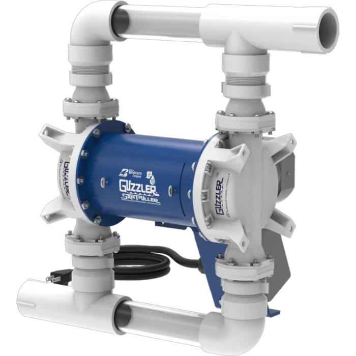 [G2‐0501N] Guzzler Double Diaphragm Vacuum Pump 120 VAC. 500 Series (800 taps)
