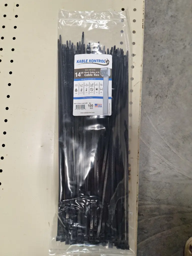 [ZT-1450-KK] Zip Tie, 14” 50 lb