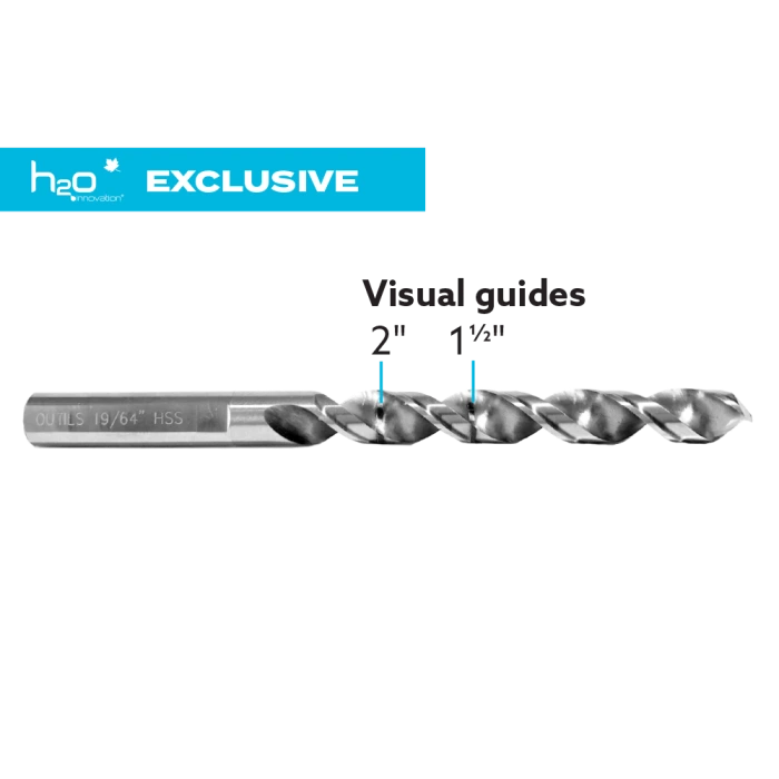 [ERA412107H] Tapping Bit – 1/4" (H2O)