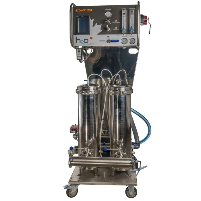 [5002A120012P] RO, Econox 1200 Core Unit -Includes 2 SS Prefilter Housing (5 cartrigdes each)