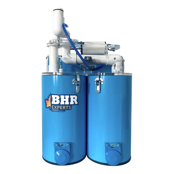 Extractor - BHR Mechanical, Vertical double 8" x 16" - Includes 6"x 18" Pre-Punched Manifold