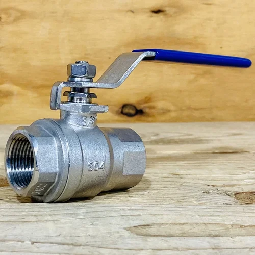 [BV-SS-1.5-FNPT] Ball Valve, Stainless Steel – 1-1/2" with FNPT (MES)